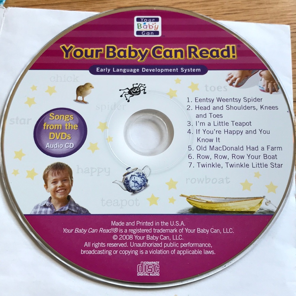Your Baby Can Read CD